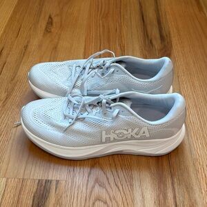 Like new HOKA Rincon 4 men’s size 13D, Stardust/Cosmic Grey